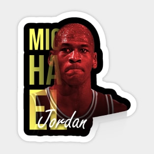 Michael Jordan The G.O.A.T Sticker